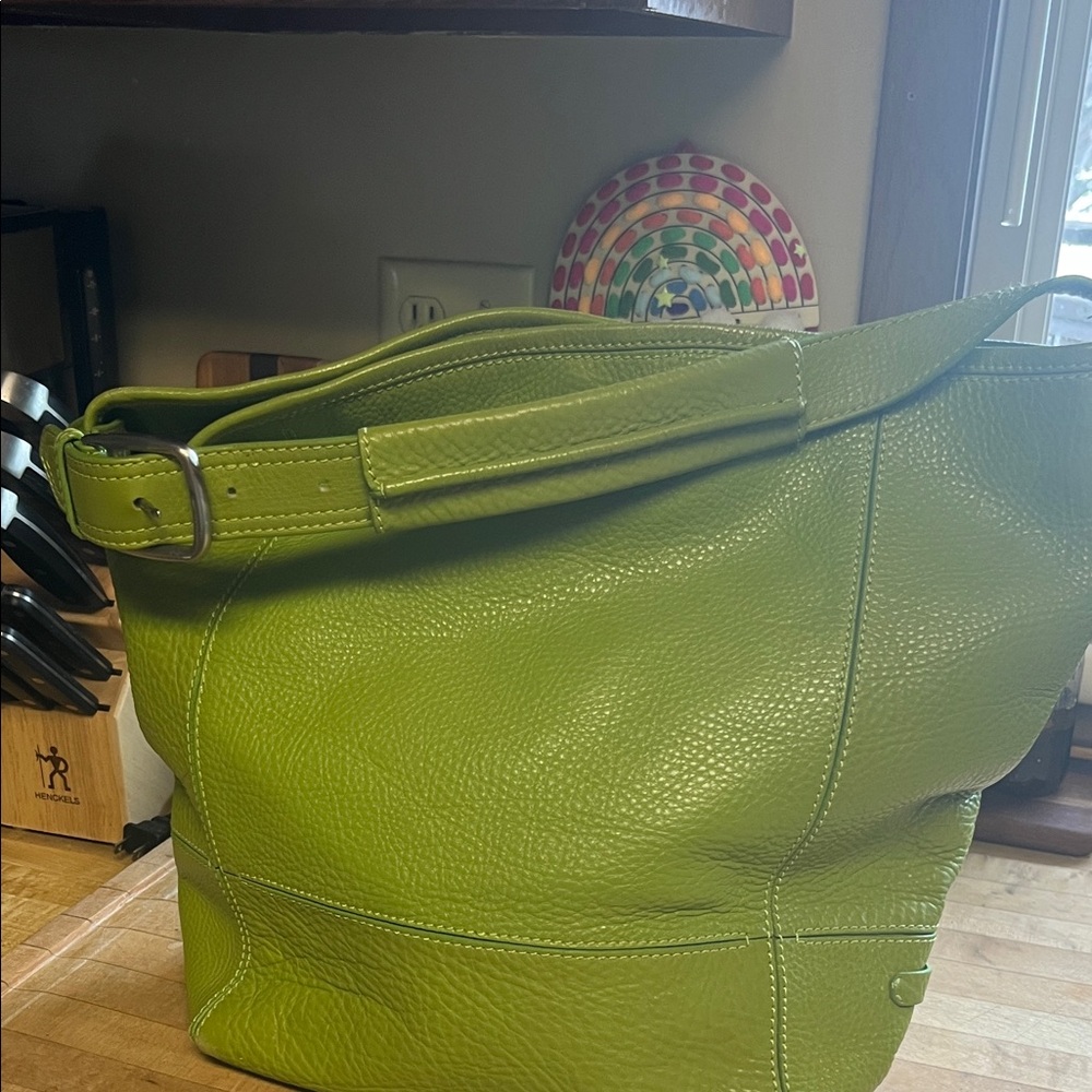 Cole Haan Lime Green Shoulder Bag